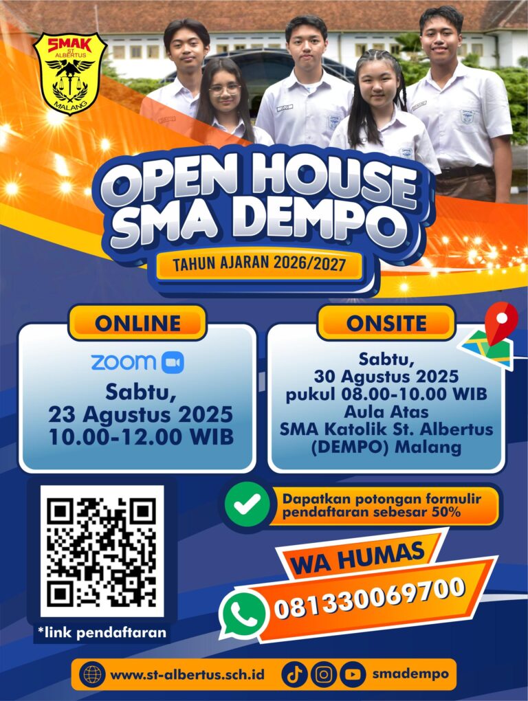 Open House Penerimaan Murid Baru Tahun Ajaran 2026/2027