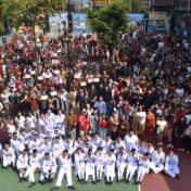 Balutan Busana Adat Warnai Upacara HUT Ke-81 RI di SMA Katolik St. Albertus Malang
